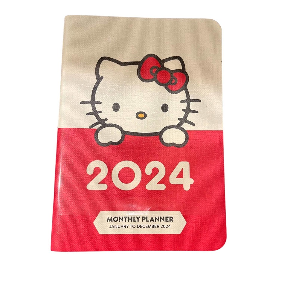 Hello Kitty, 2024 monthly planner January to December